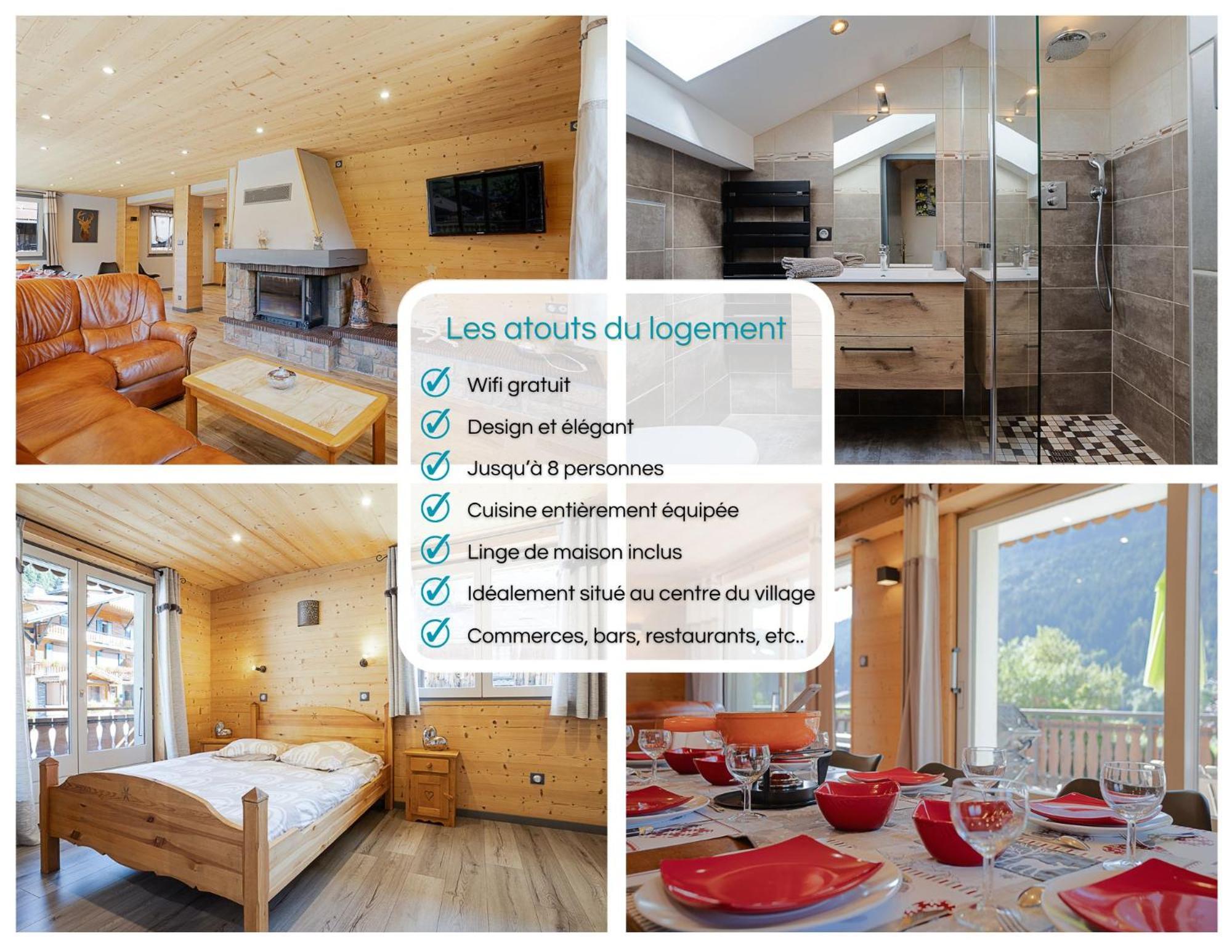 Chalet Les 4 Saisons - Ski, Parking Et Jardin Abondance Kültér fotó