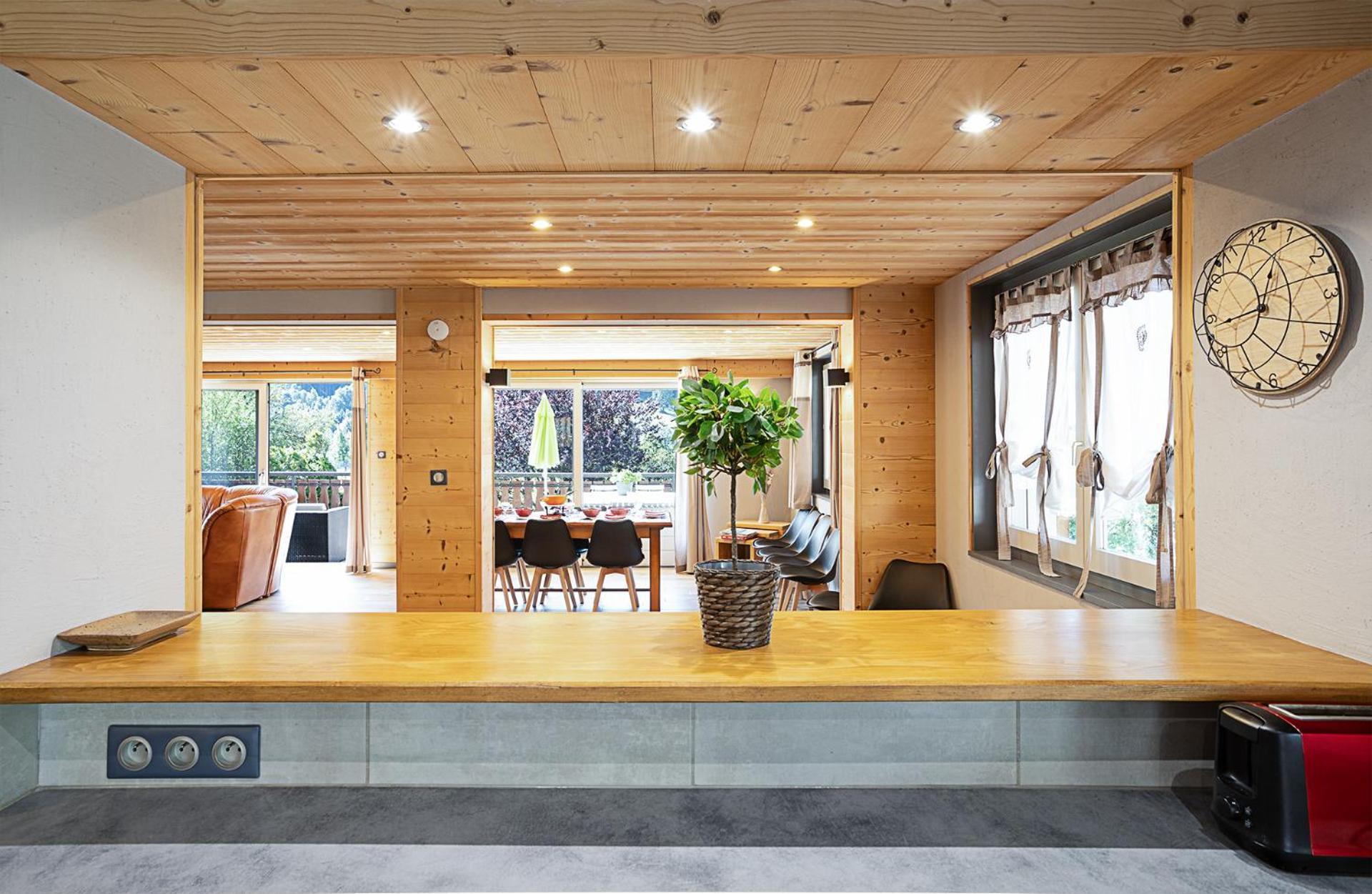 Chalet Les 4 Saisons - Ski, Parking Et Jardin Abondance Kültér fotó