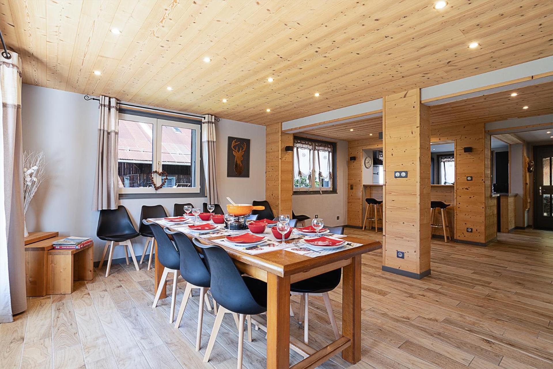 Chalet Les 4 Saisons - Ski, Parking Et Jardin Abondance Kültér fotó