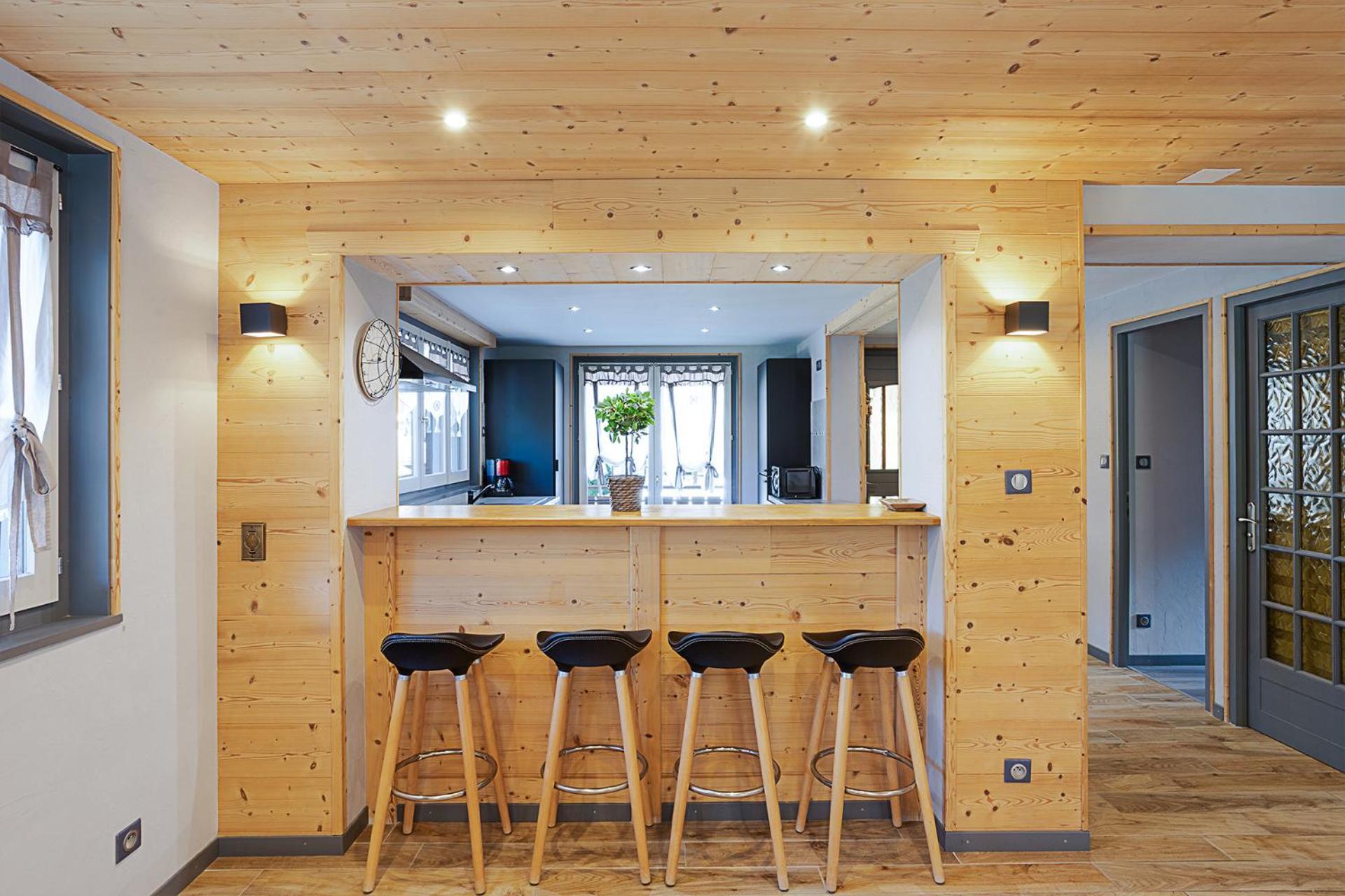 Chalet Les 4 Saisons - Ski, Parking Et Jardin Abondance Kültér fotó